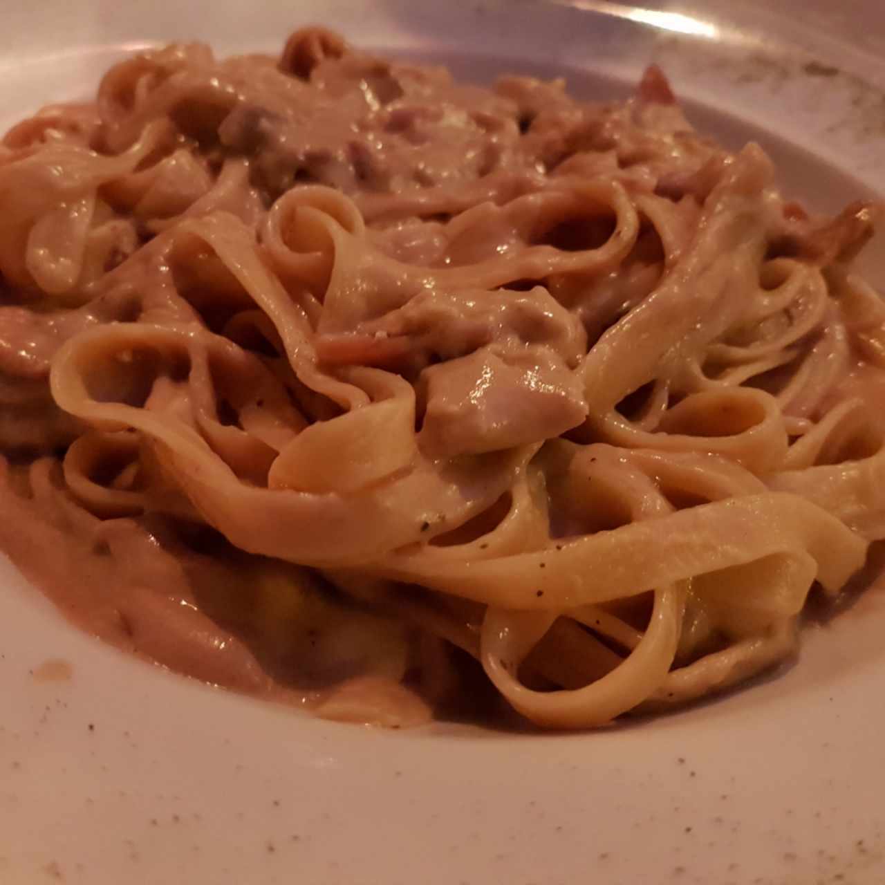 Fettuccine a la Strega