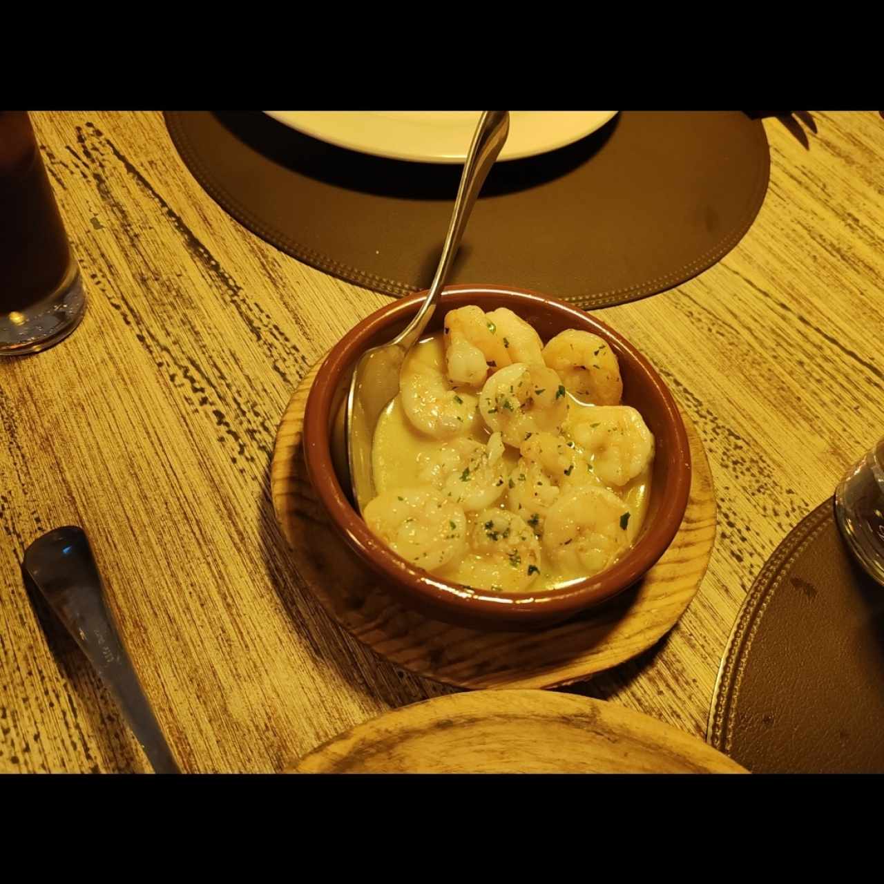 Entrantes - Camarones al Ajillo