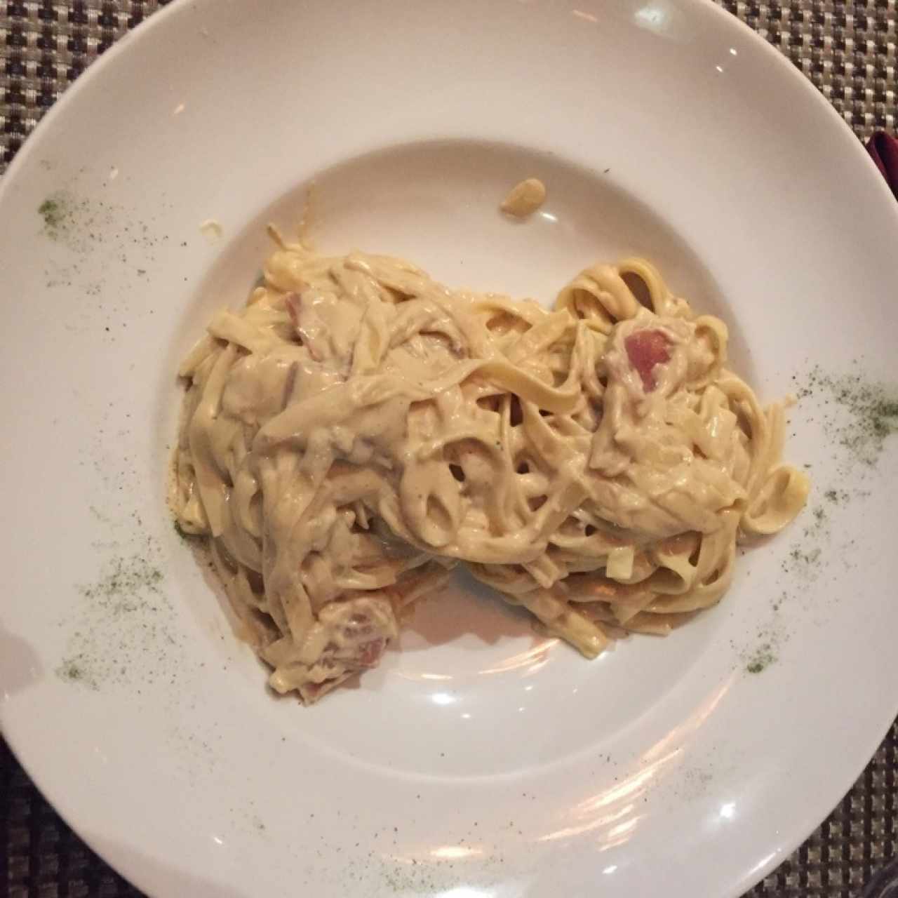 Fettuccine a la Strega