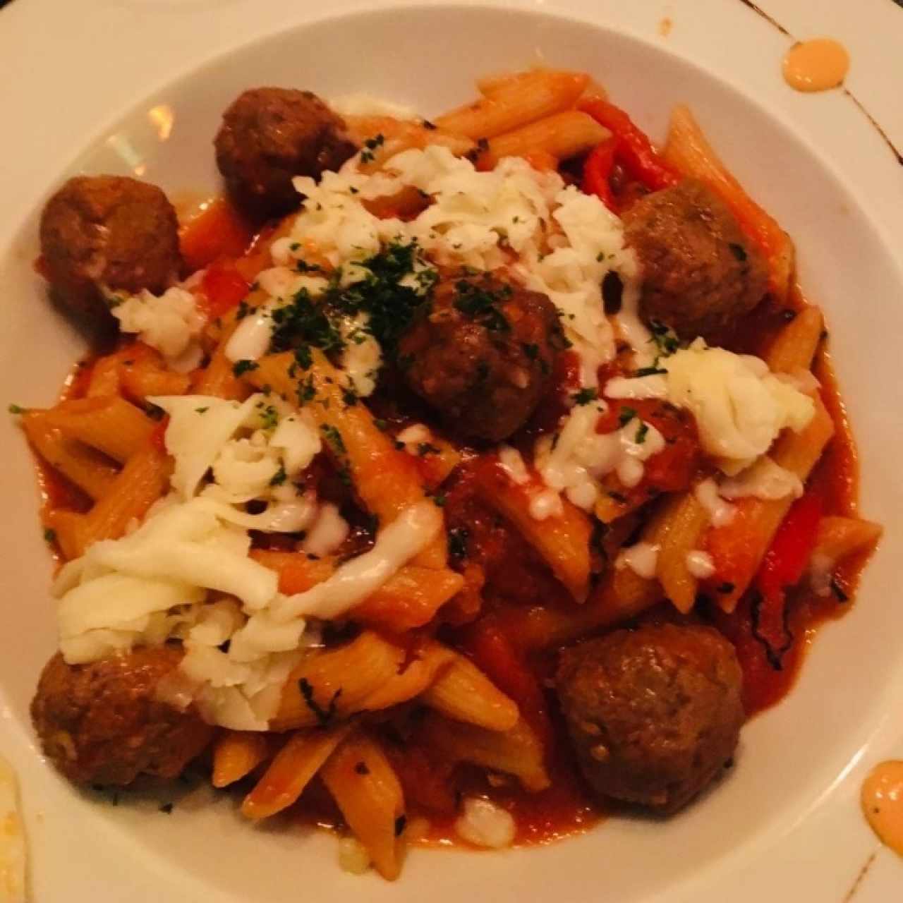 pasta con pomodoro quemado
