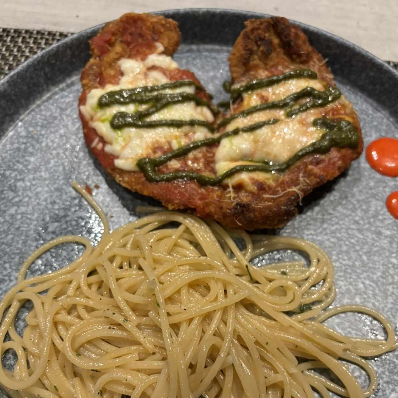 Milanesa de Pollo a la Parmesana