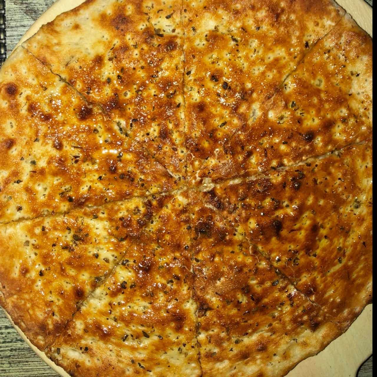 muy rica focaccia en su mejor punto