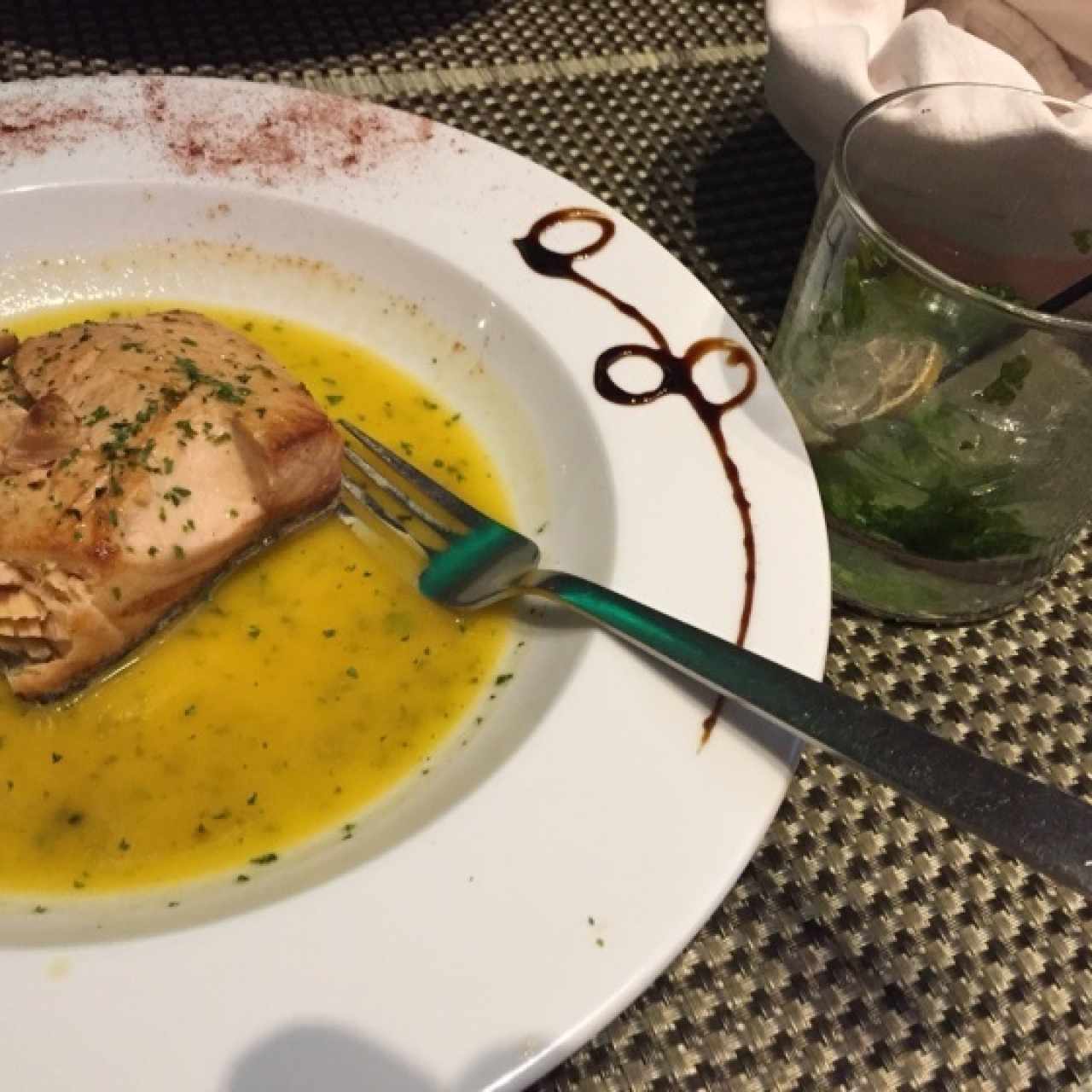 Lomo de Salmón al Limón.