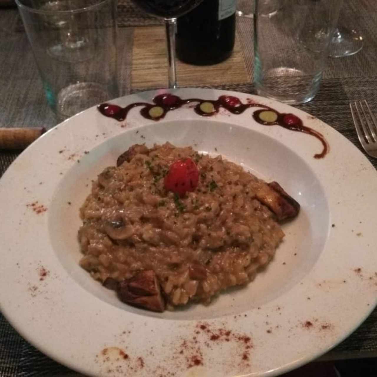Risotto al Funghi Porccini