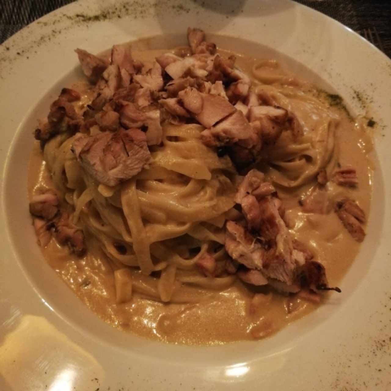 Fettuccine a la Strega