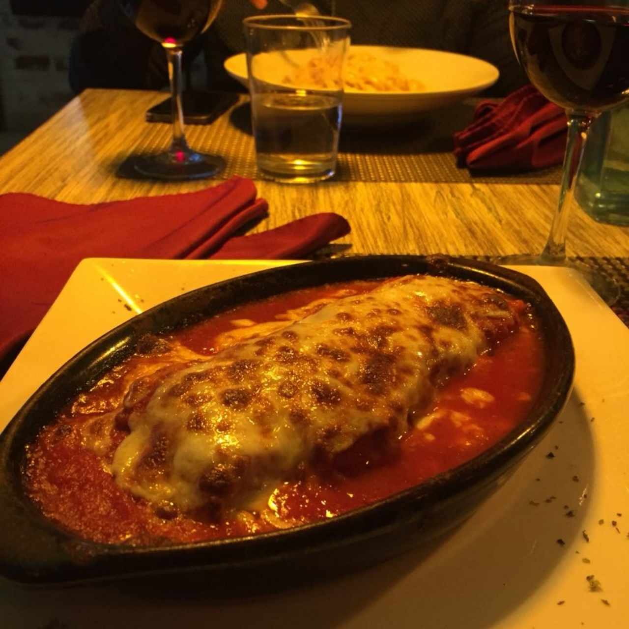 lasaña de carne