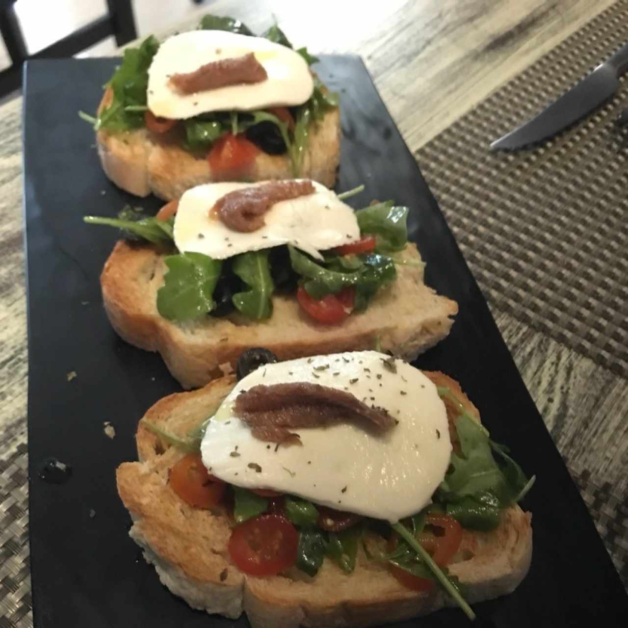 Antipasti - Bruschetta Strega