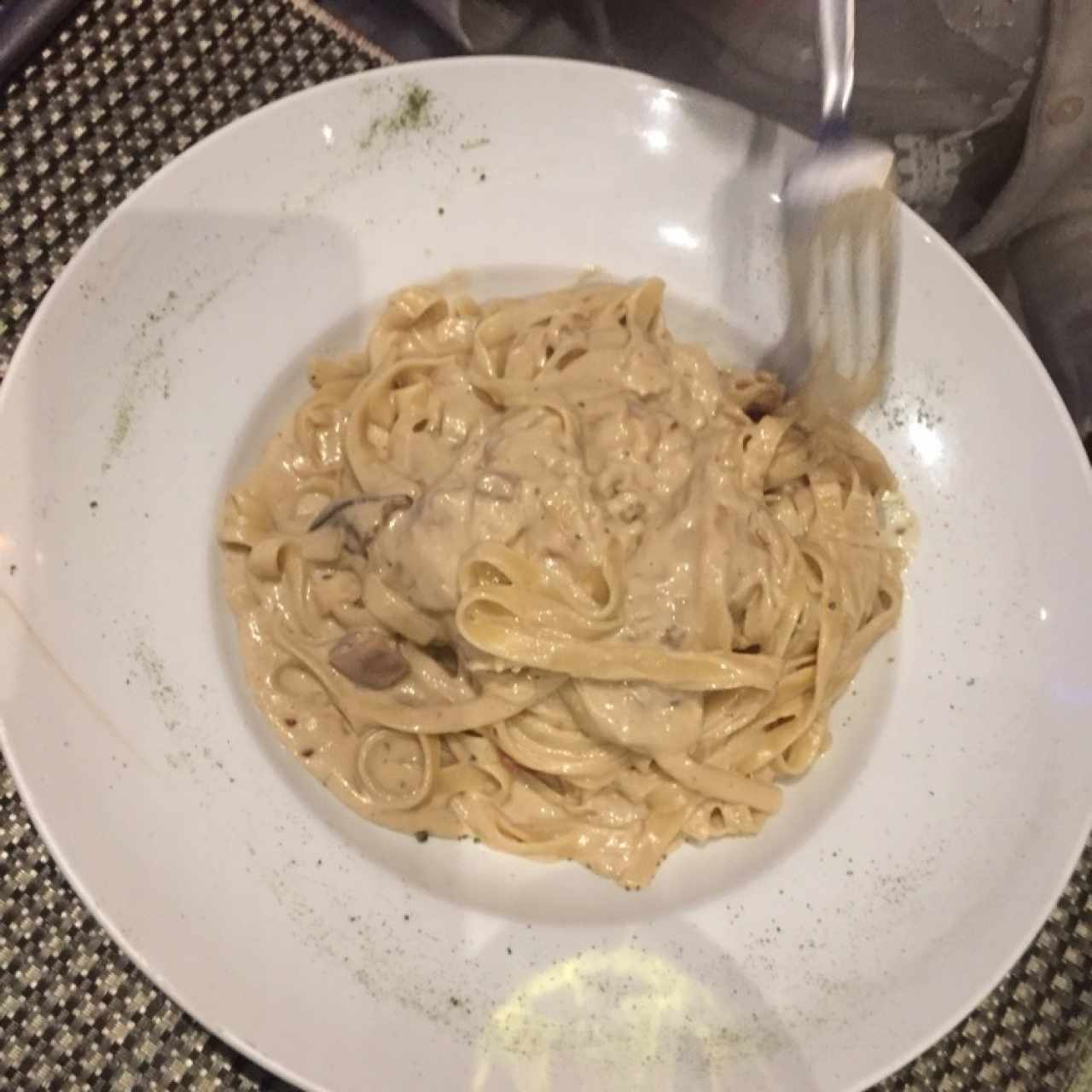 Fettuccine a la Strega