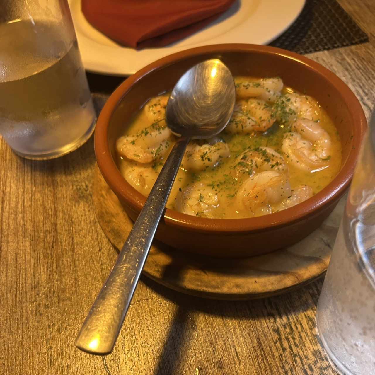 ENTRANTES - Camarones al Ajillo