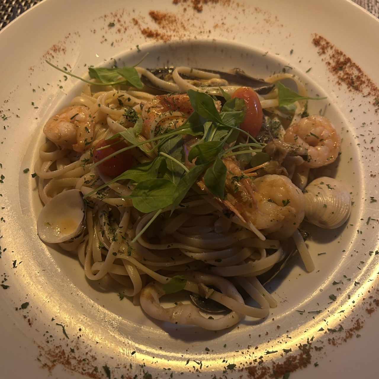 Linguinni Frutti Di Mare
