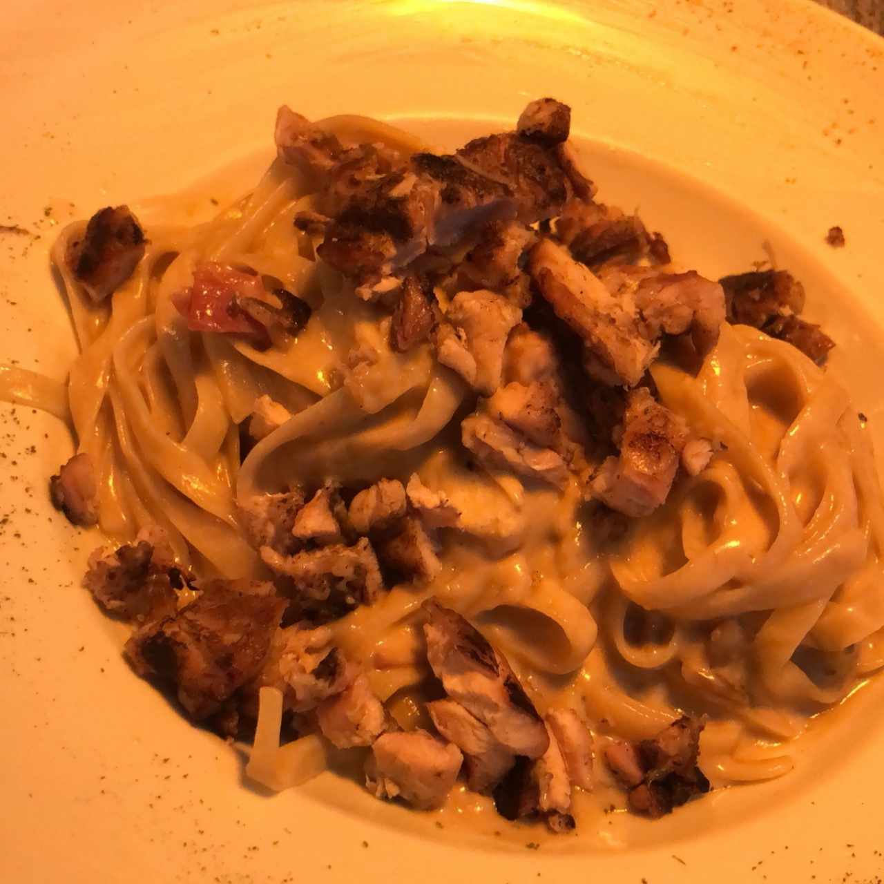 Fettuccine a la Strega