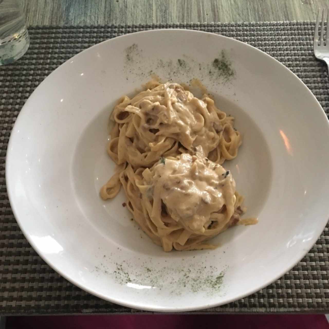 Fettuccine a la Strega