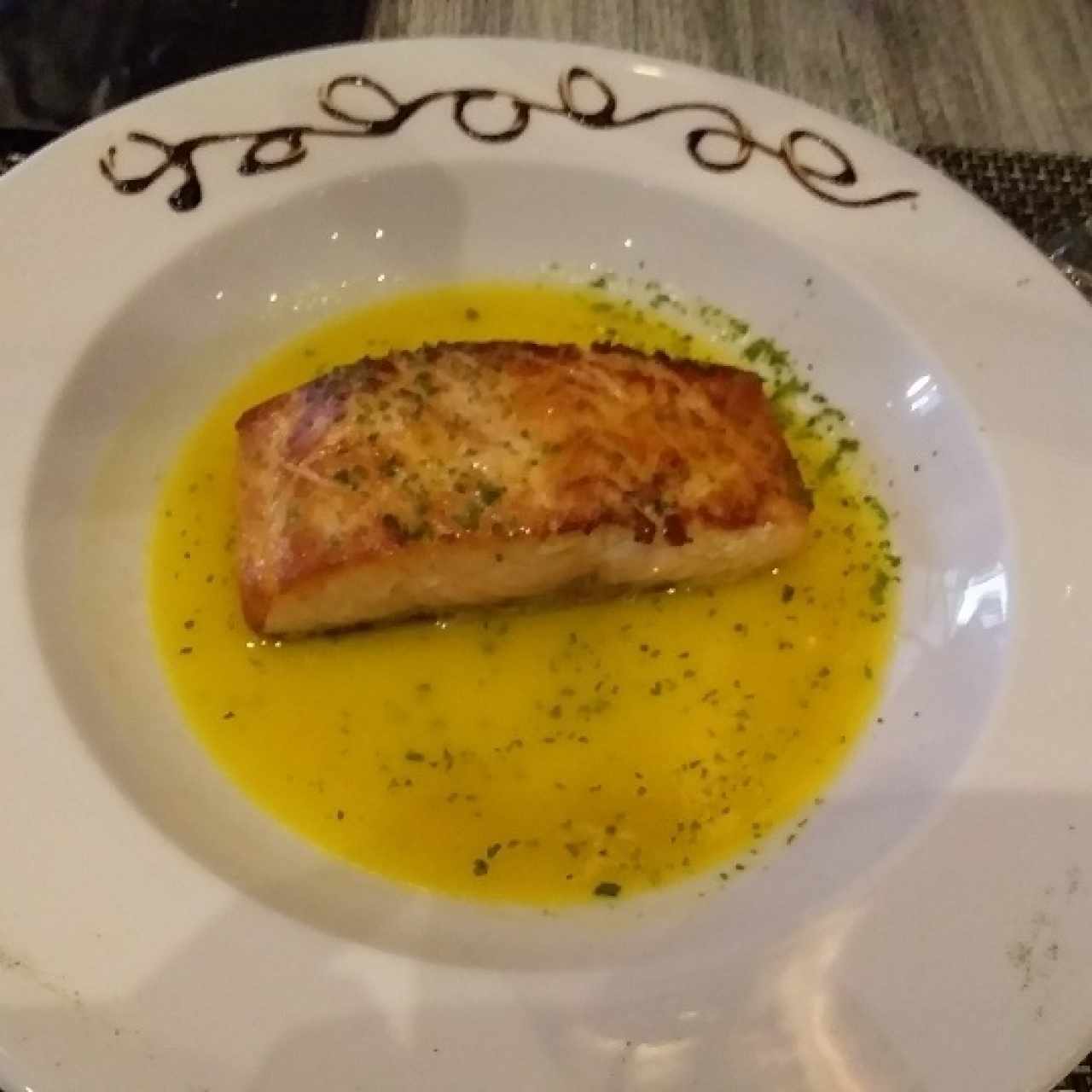 Lomo de Salmón al Limón.