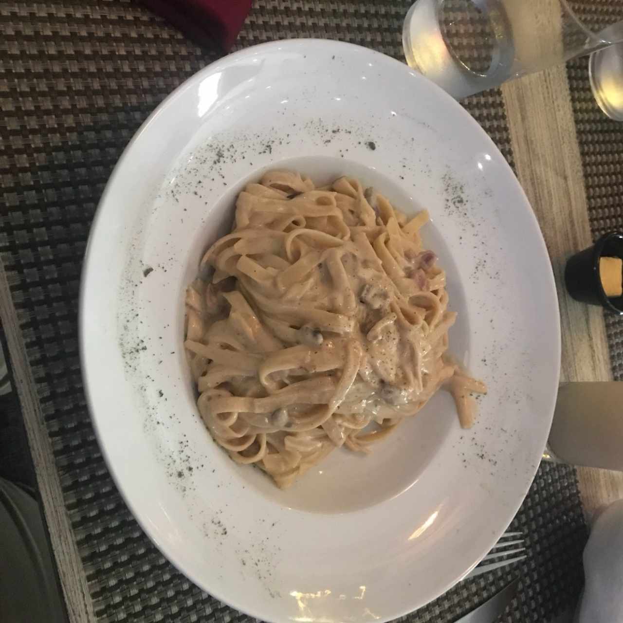 Fettuccine a la Strega