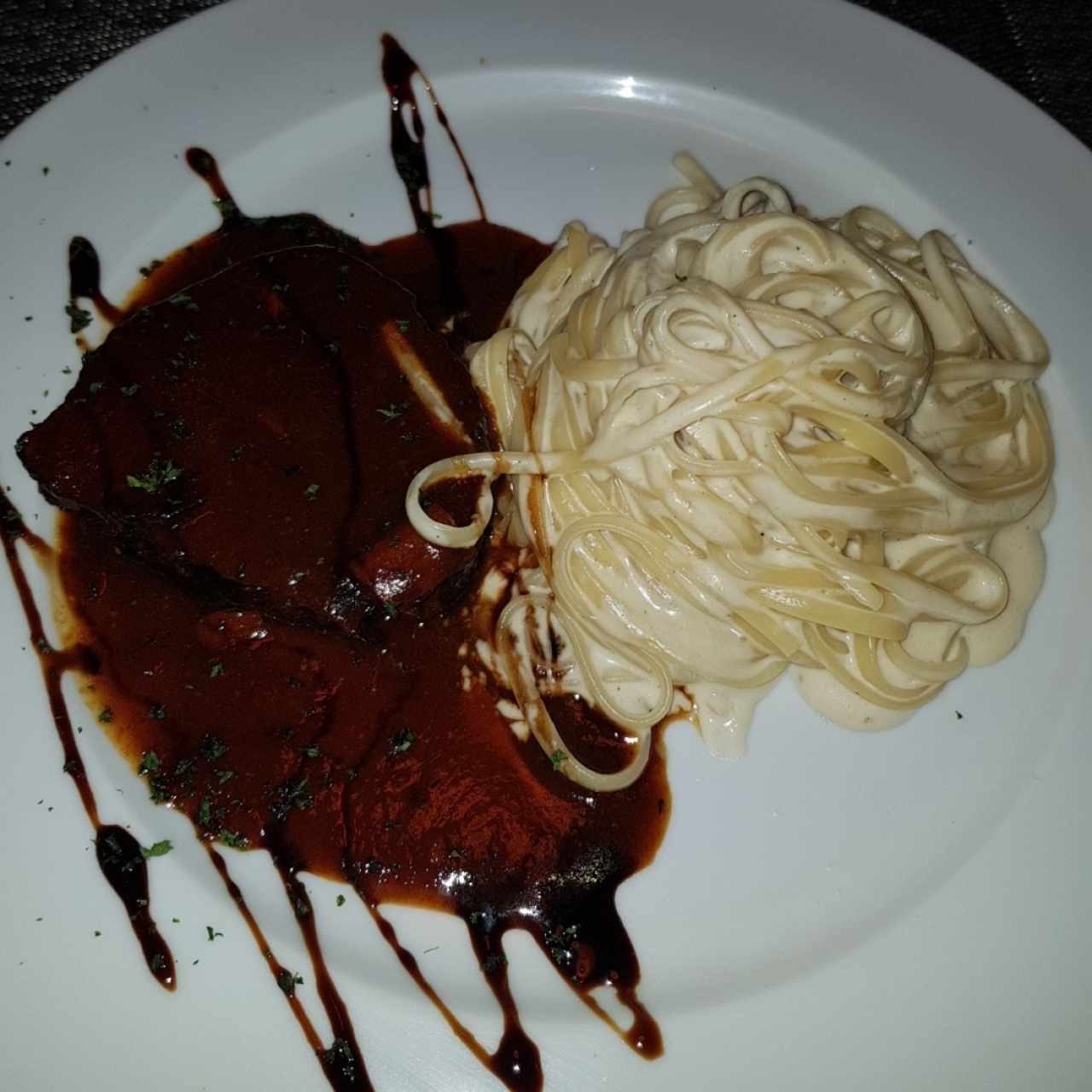 Extracotto con Linguini 4 quesos