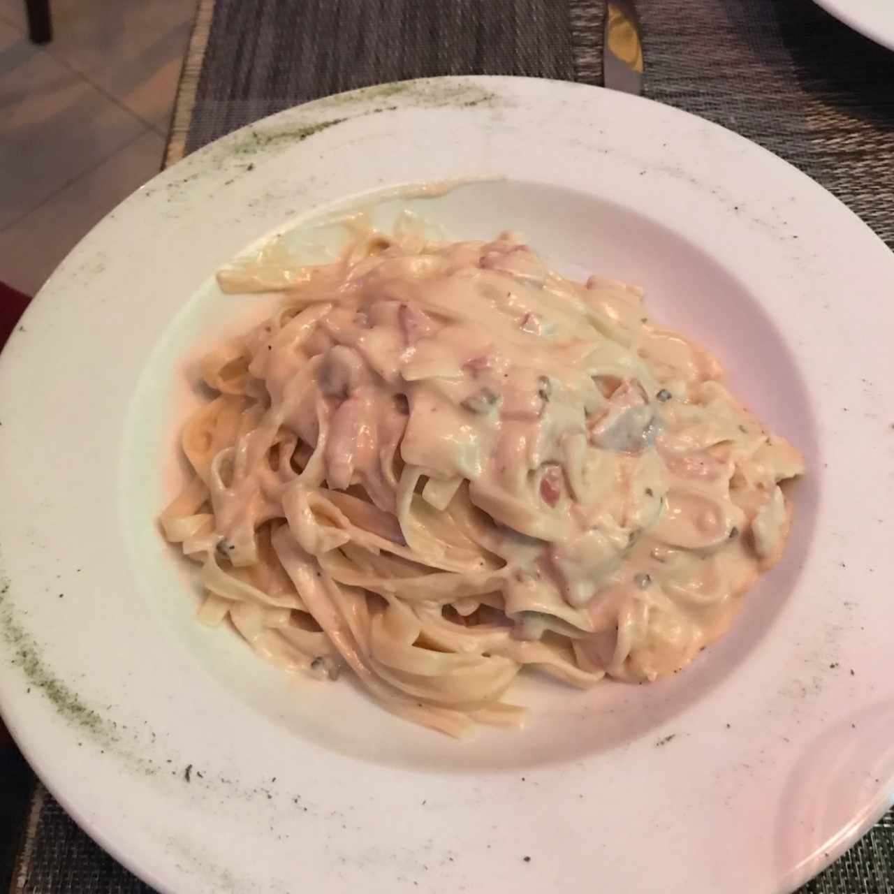Fettuccine a la Strega