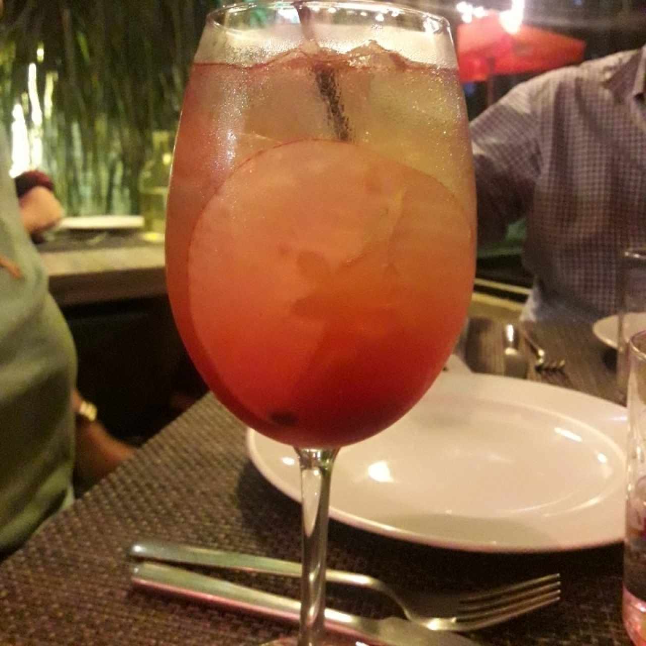 sangria de Vino rosado 