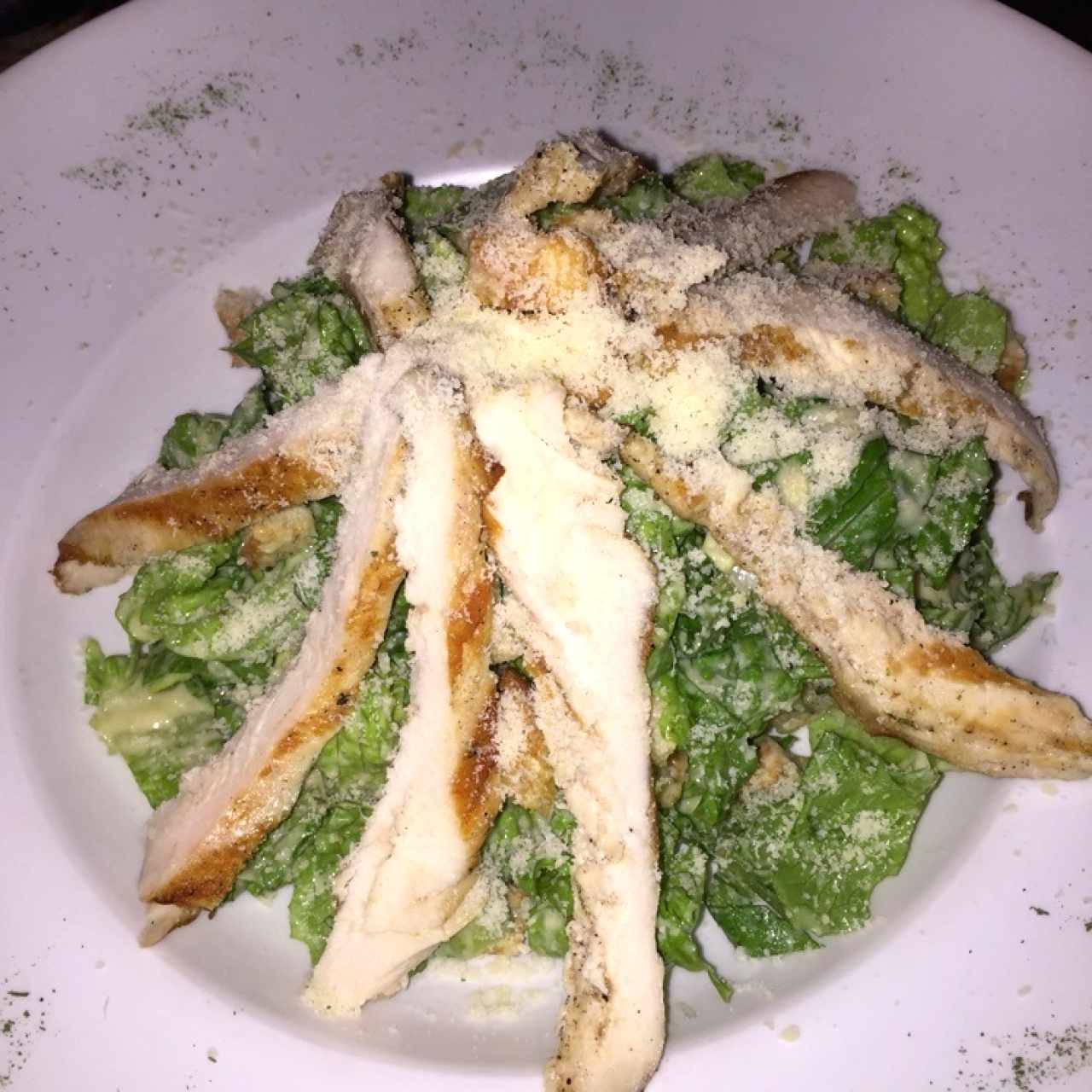 Ensalada cesar con pollo