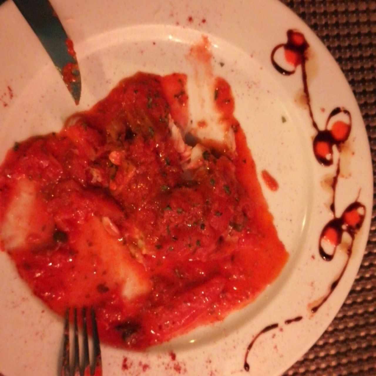 Filete de Corvina a la Livornesa
