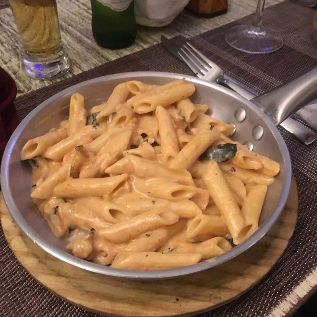 penne con dalmon