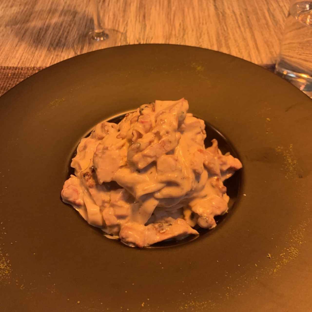 fetuchini strega con pollo