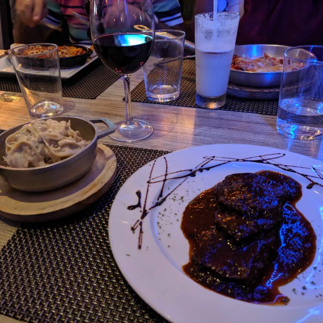 Extracotto con Fettuccine a La Strega