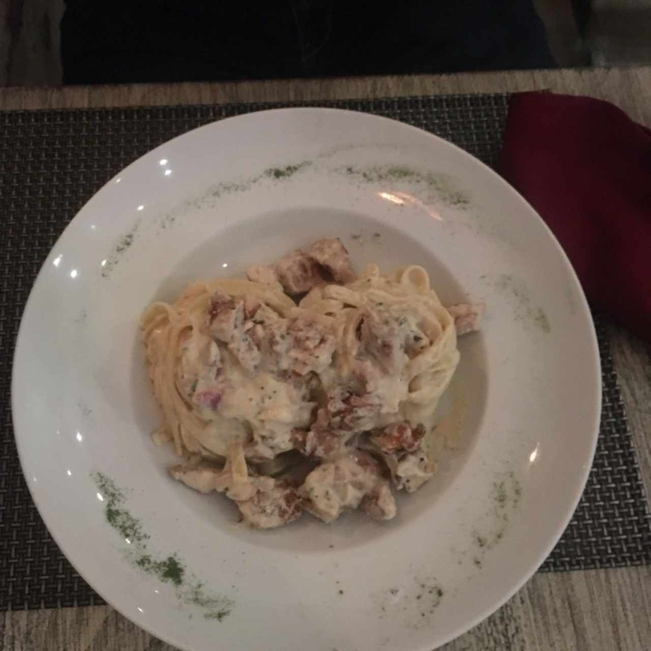 Fettuccine a la Strega