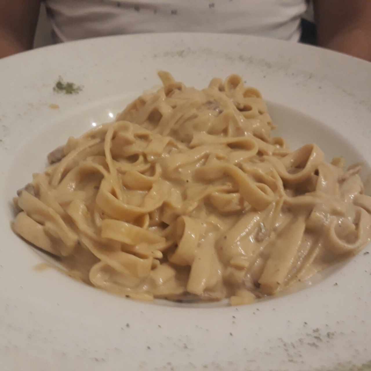Fettuccine a la Strega