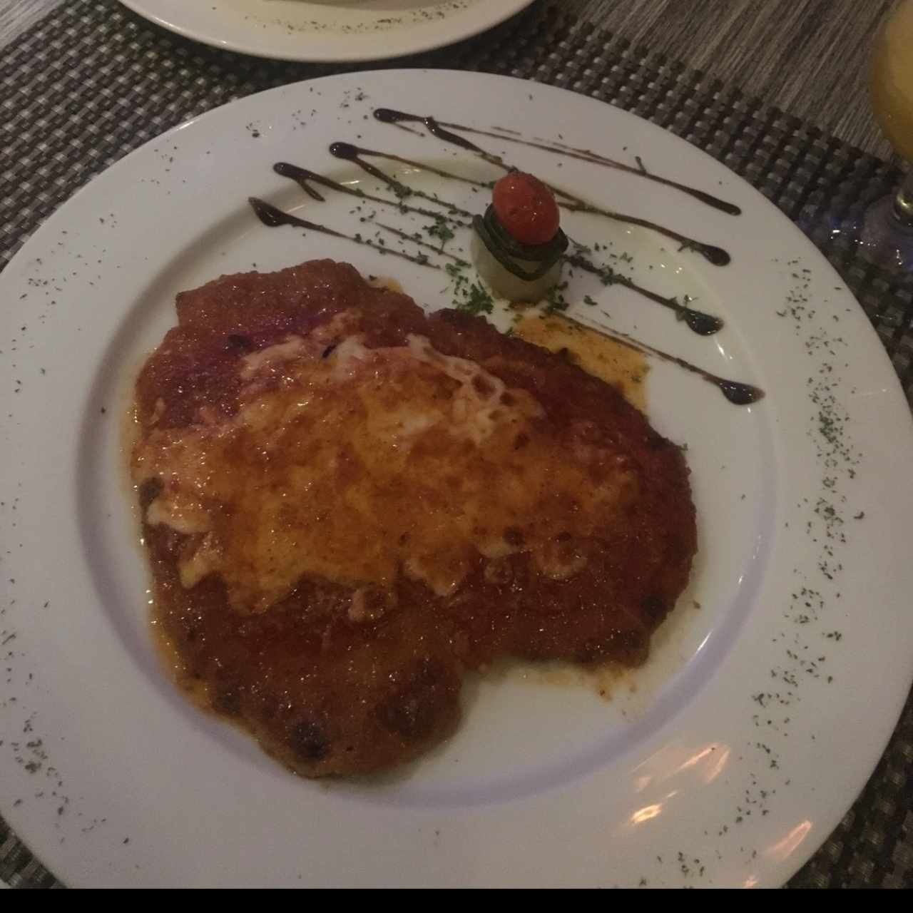 Cotoletta de Pollo a la Parmesana