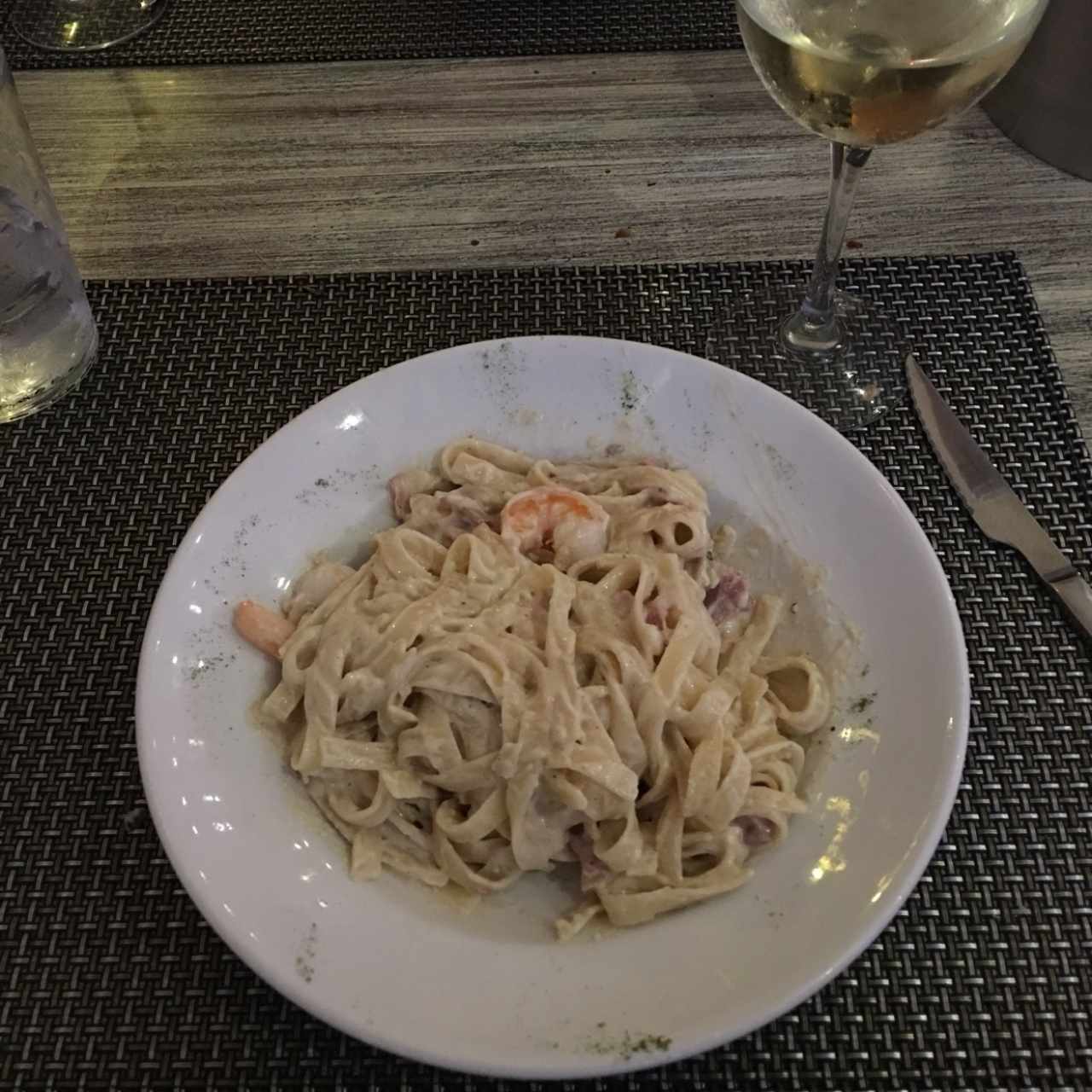 Fettuccine a la Strega