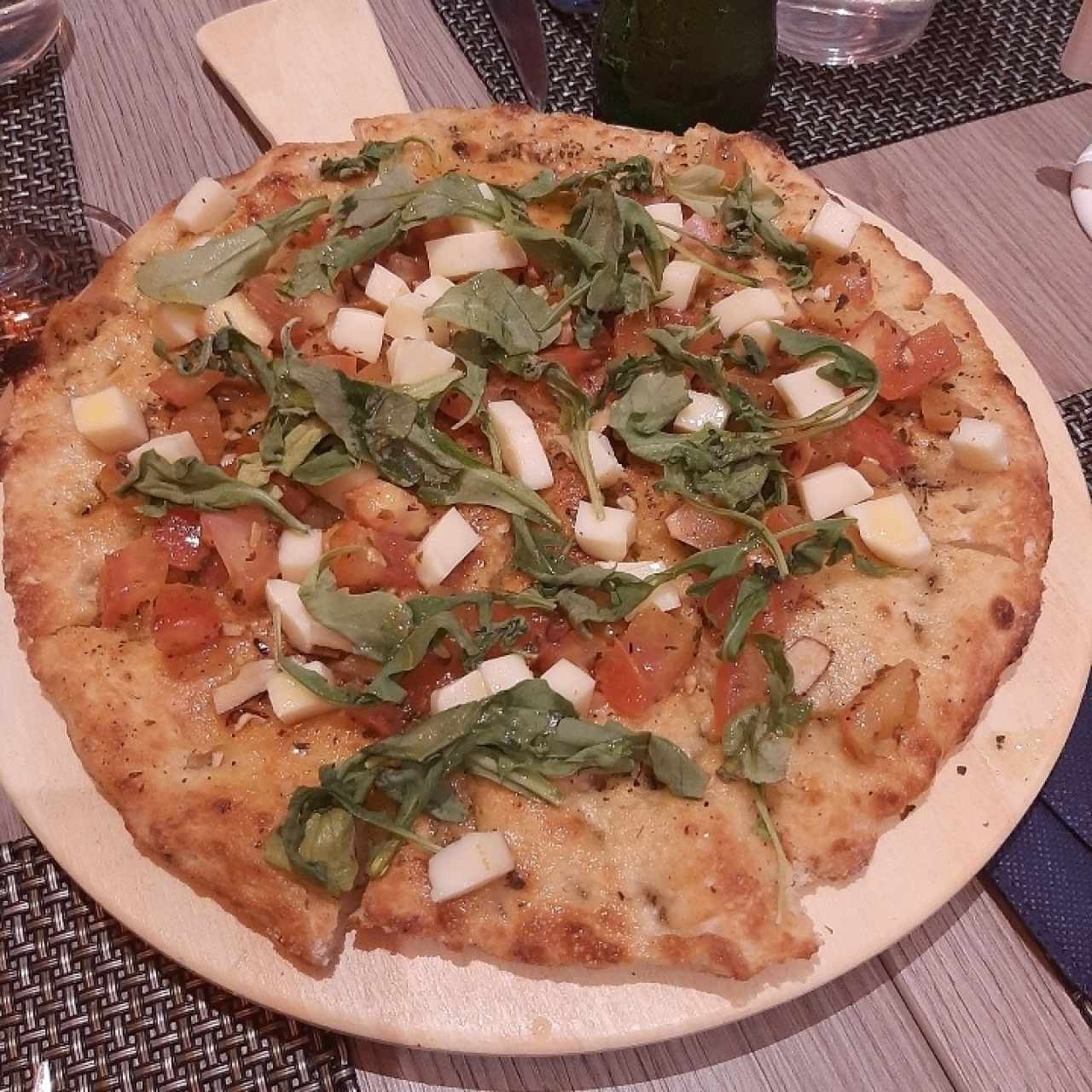 Focaccia caprina