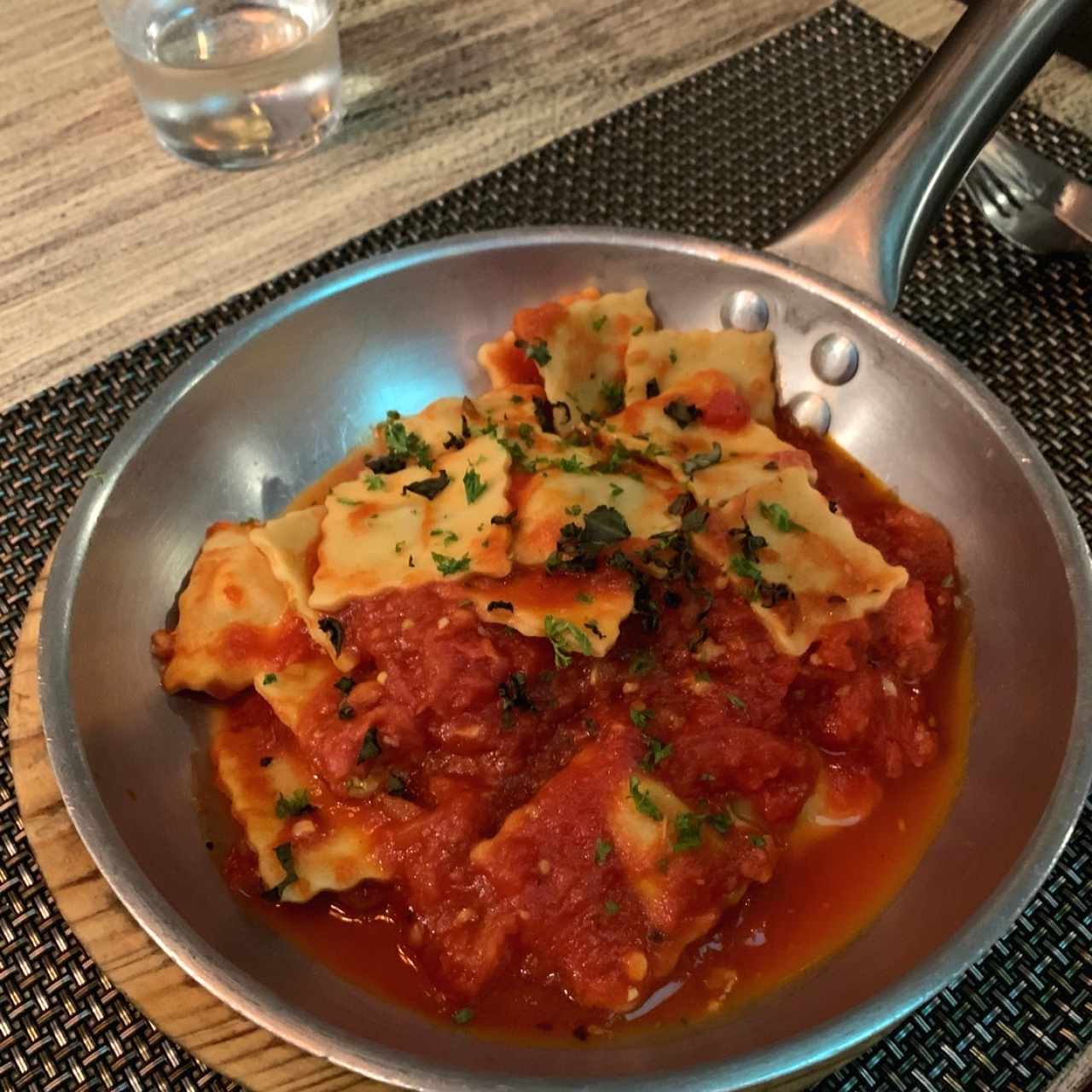 Raviolis Pomodoro