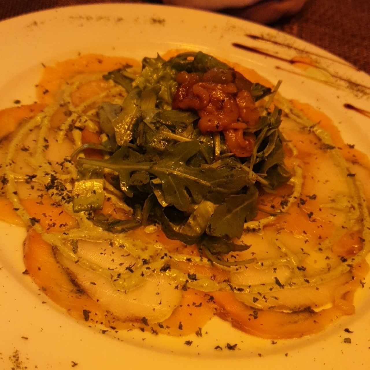 carpaccio salmón 