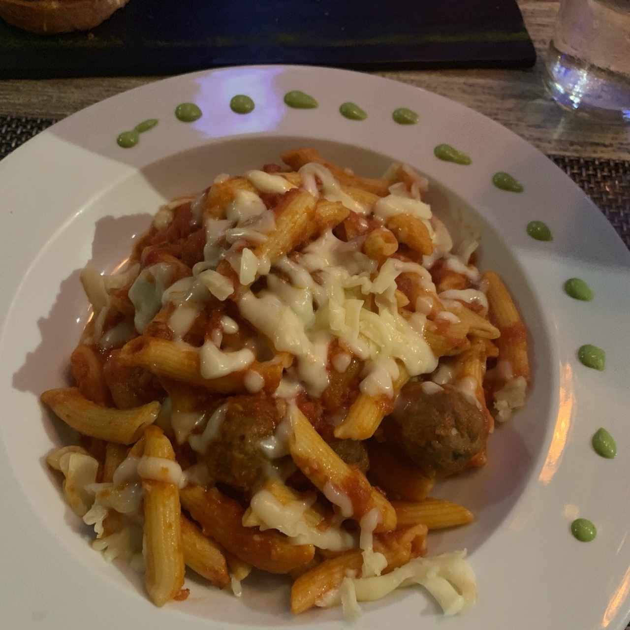 Penne Albondigas a la Nona