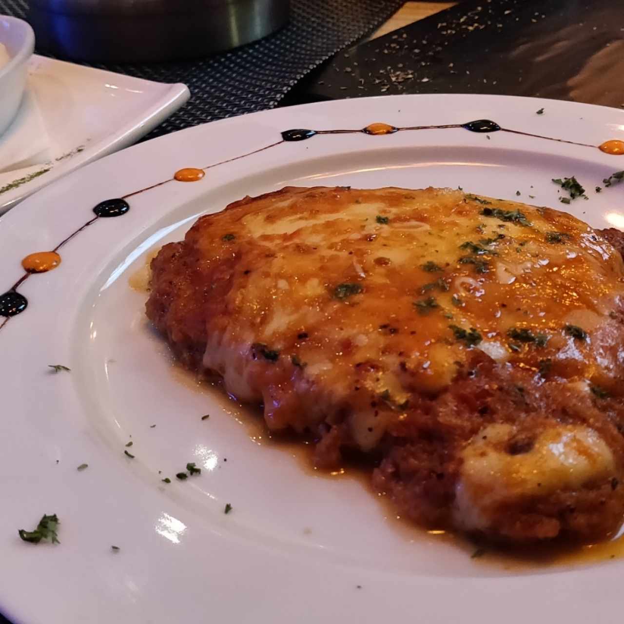 Milanesa de res a la Parmesana