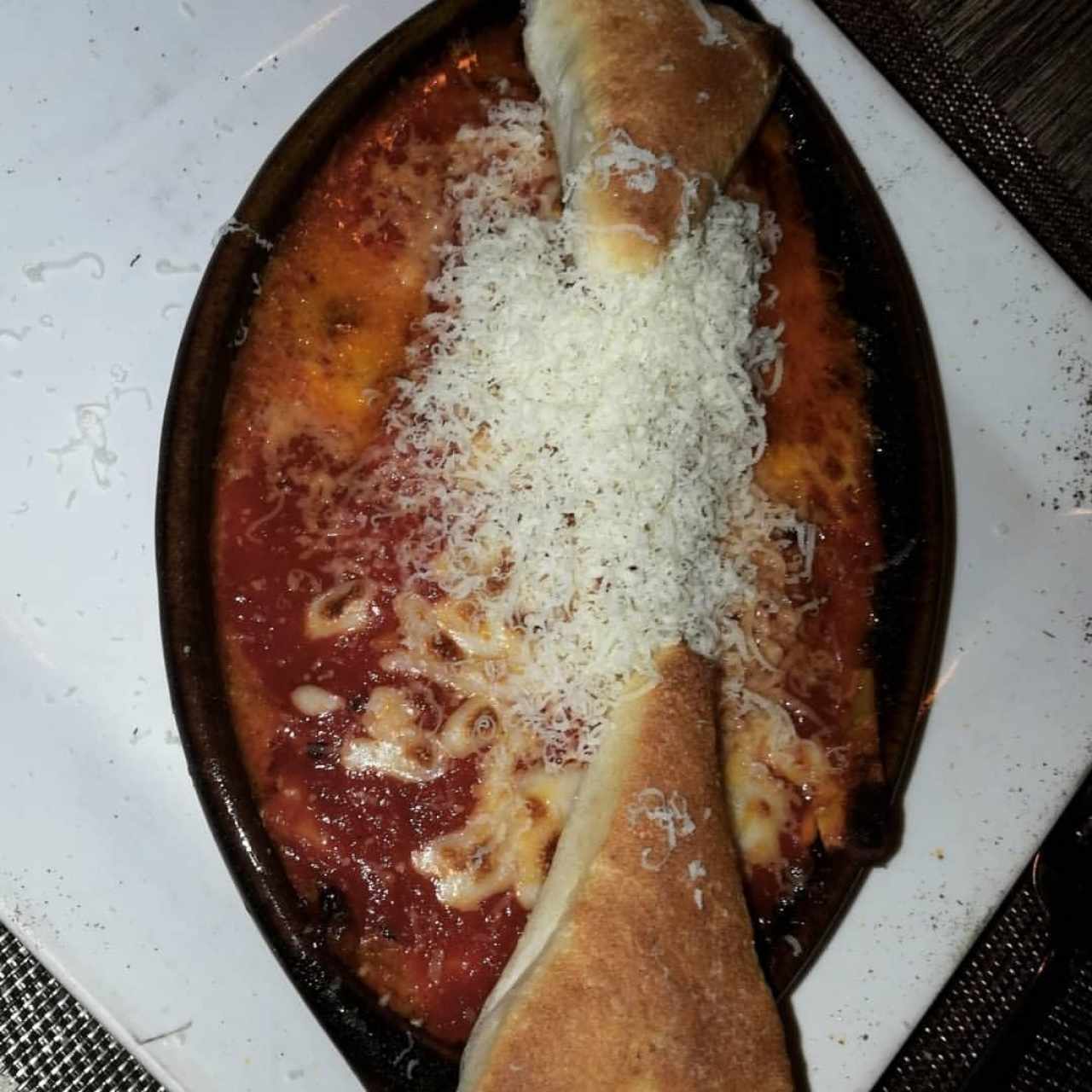 Lasaña de carne gratinada 100% recomendada!!!