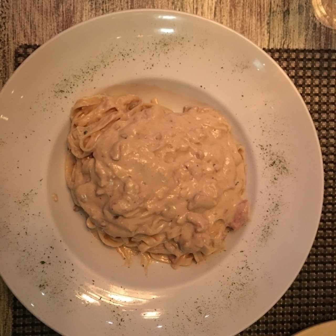 Fettuccine a la Strega