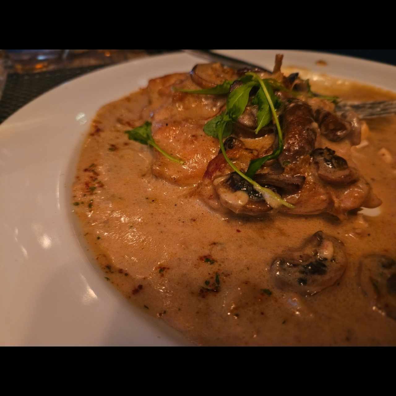 Pechuga de Pollo al Funghi