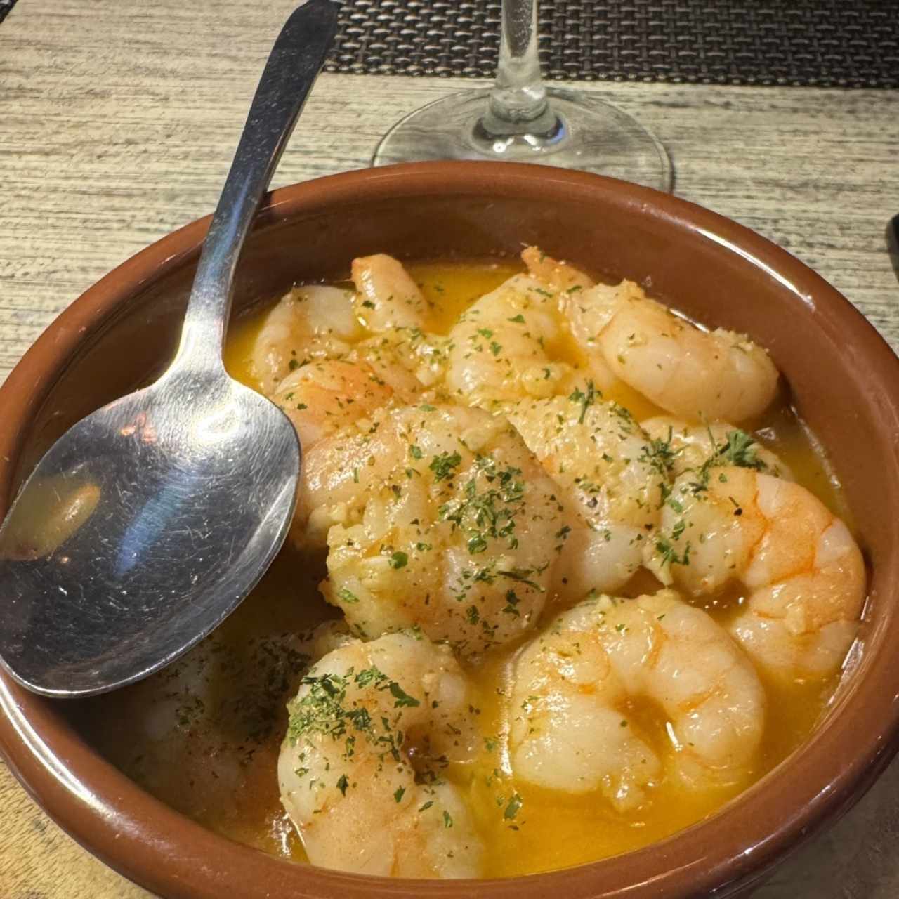 ENTRANTES - Camarones al Ajillo