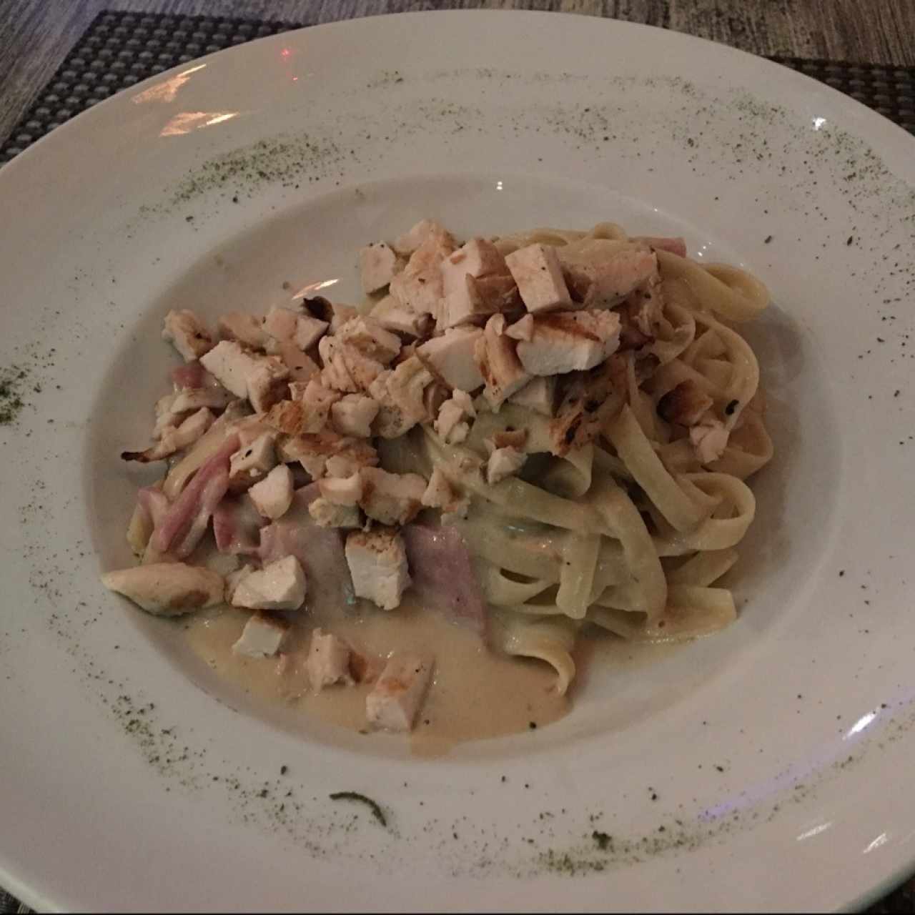 Fettuccine a la Strega