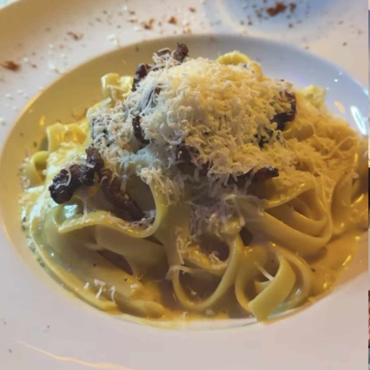 Pasta a la carbonara