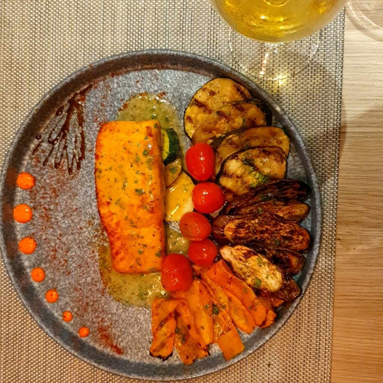 Lomo de Salmón al Grill