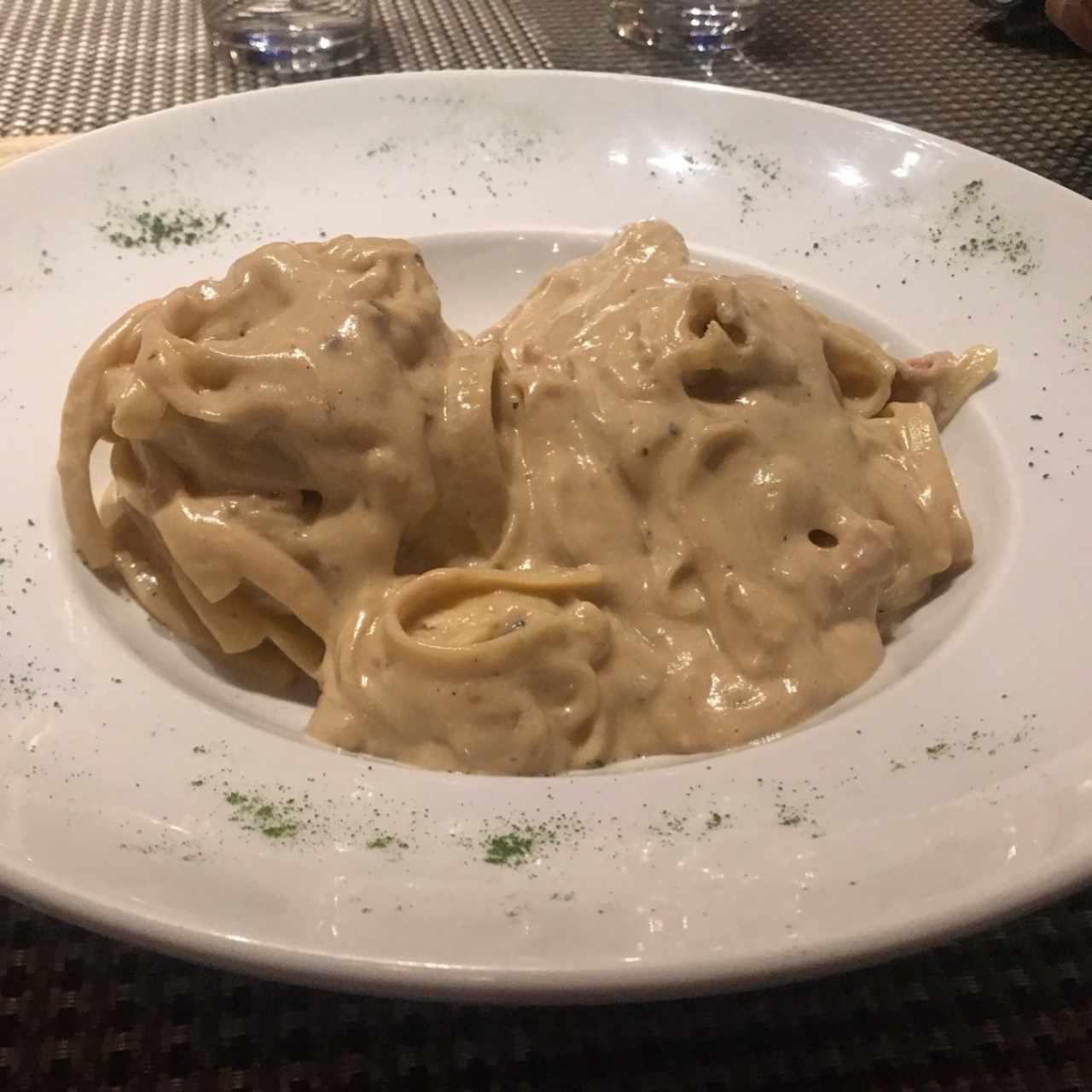 Fettuccine a la Strega