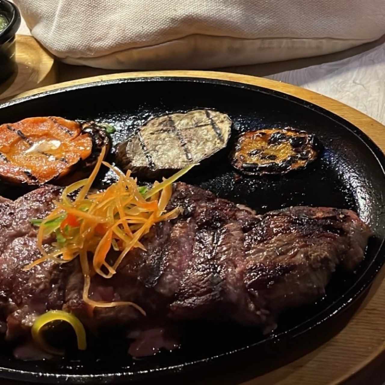 Entraña a la parrilla