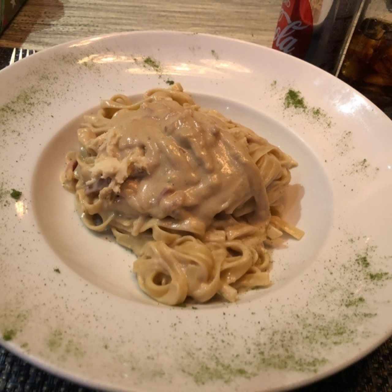 Fettuccine a la Strega