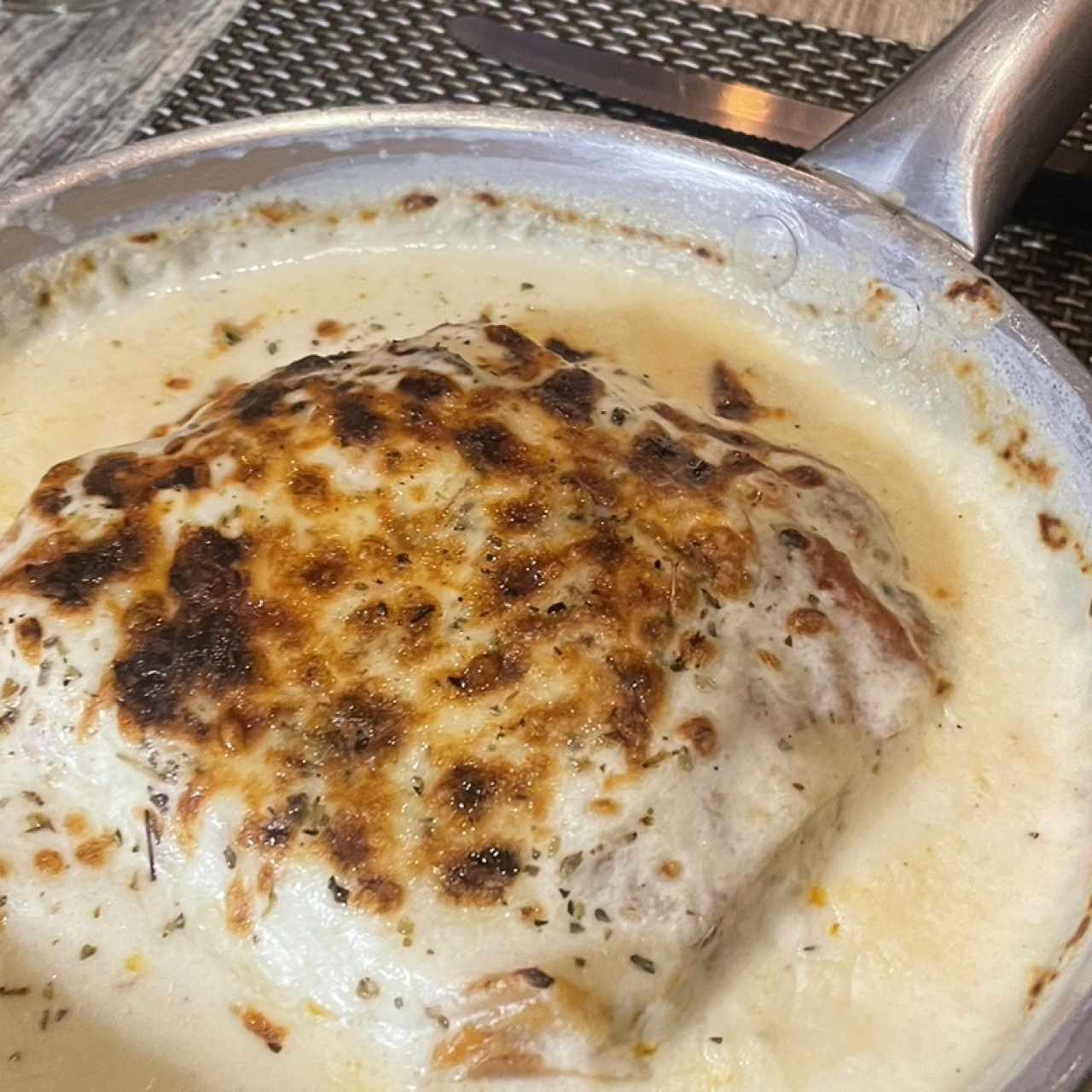 Lasaña de pollo
