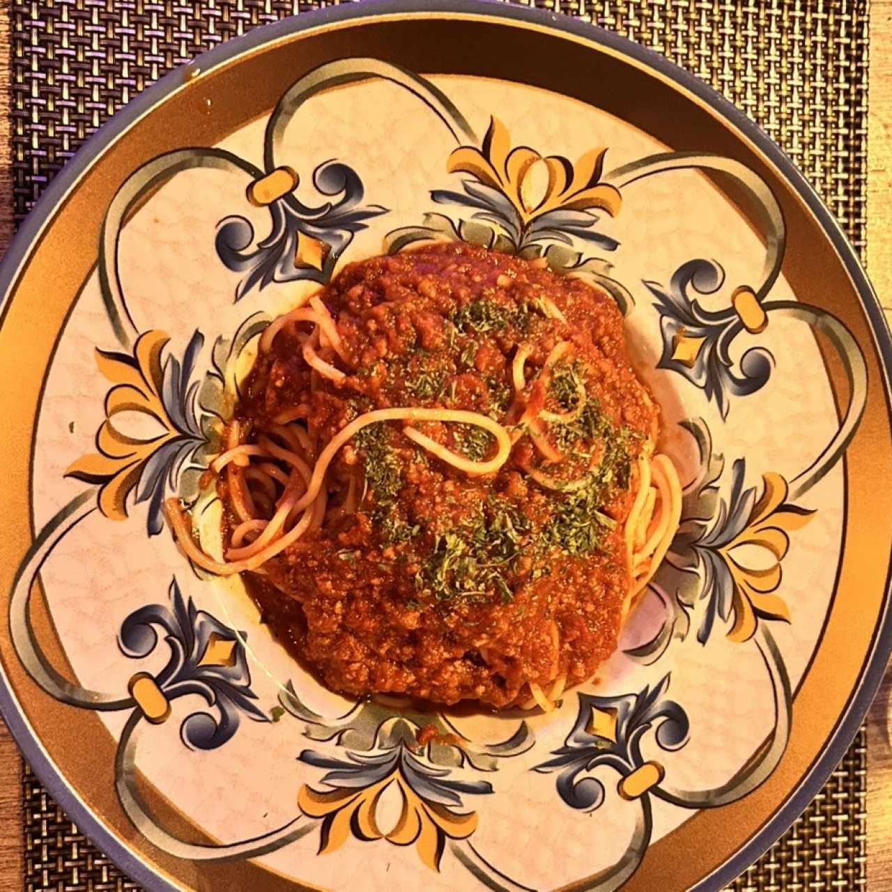 PASTAS - Espagueti Bolognese