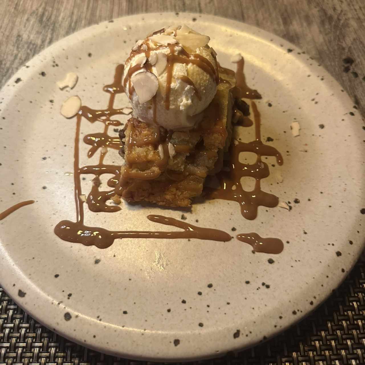 Strudel de Manzana Con Helado
