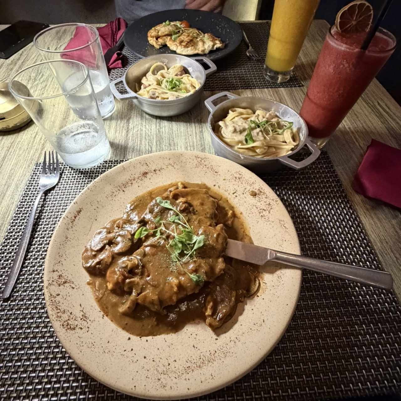 Pechuga de Pollo al Funghi
