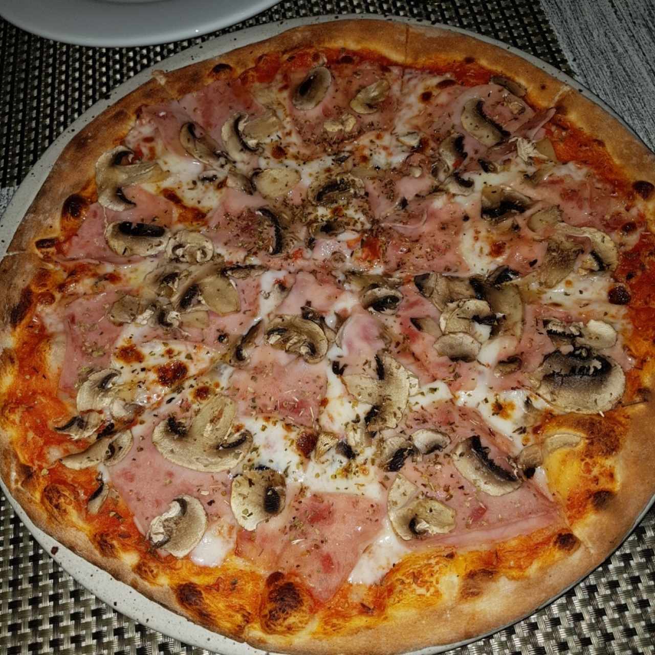 Jamón Cocido y Champiñones